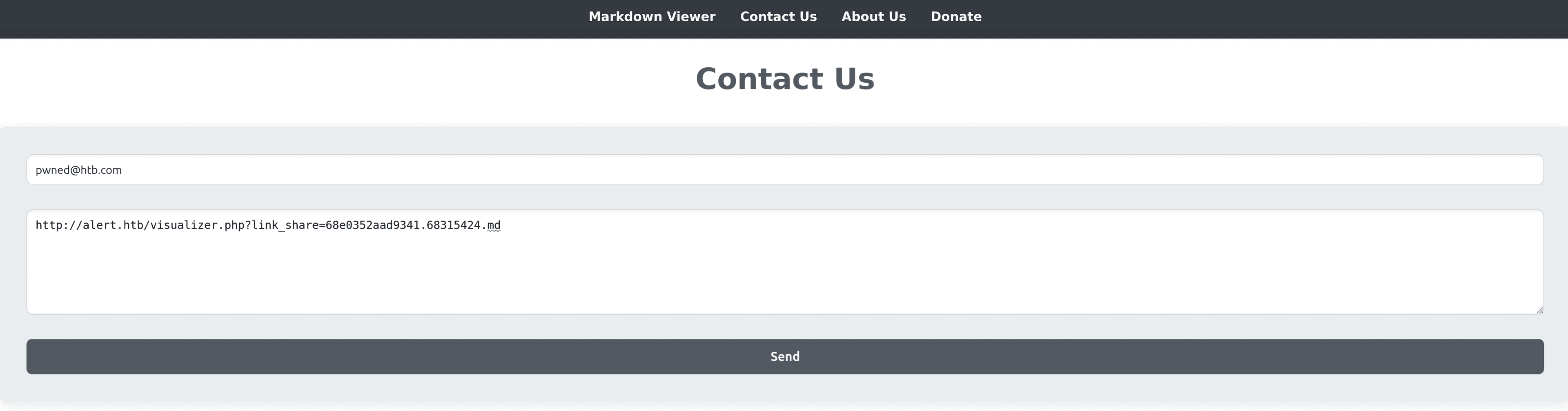 Share link to moderator